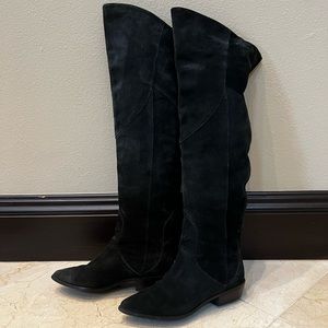 Jazz Black Tall Boots